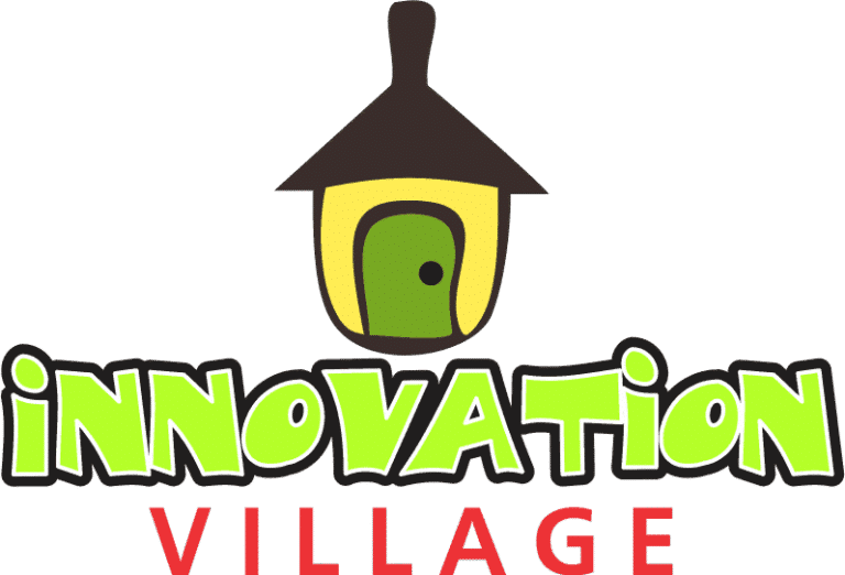 Innovation Village logo with stylised house icon