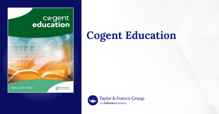 Cogent Education journal cover by Taylor and Francis