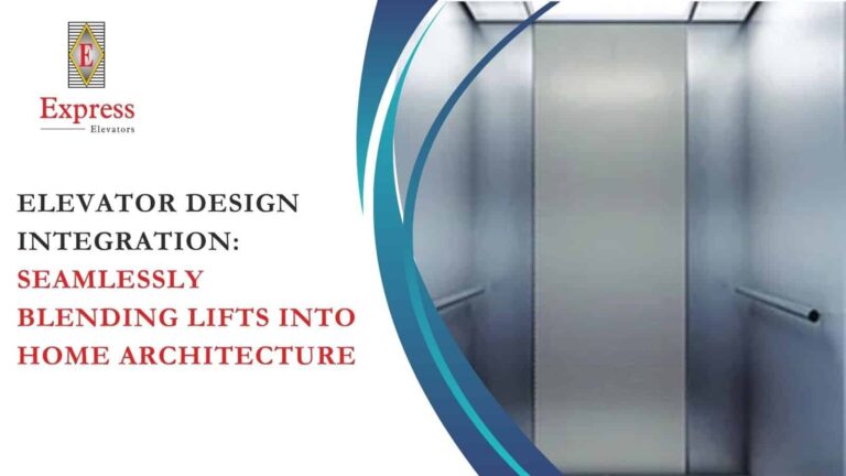 Modern home lift interior by Express Elevators