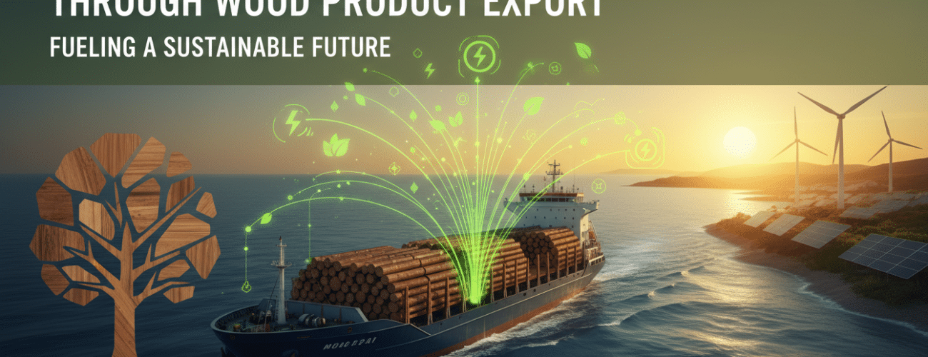 alternative green energy solutions through wood product export