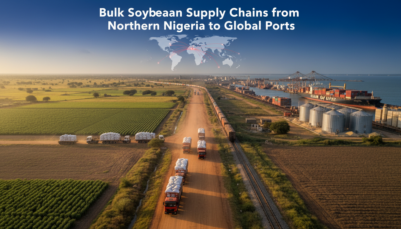 bulk soybean supply chains from northern nigeria to global ports