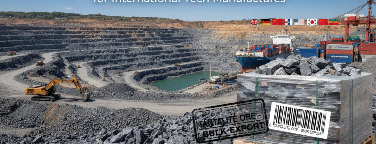 bulk tantalite supply for international tech manufacturers