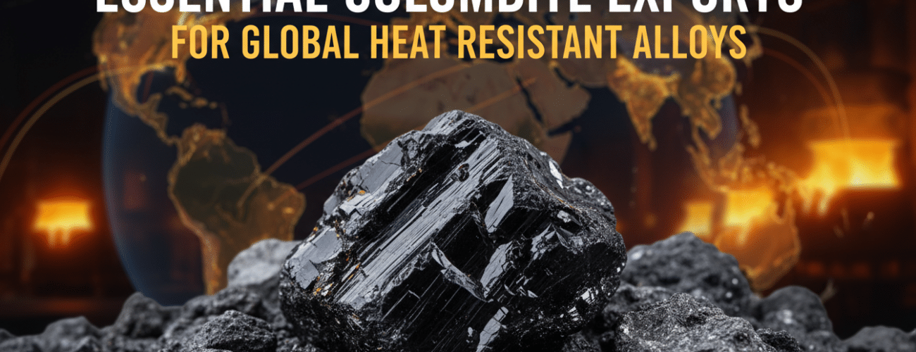 essential columbite exports for global heat resistant alloys