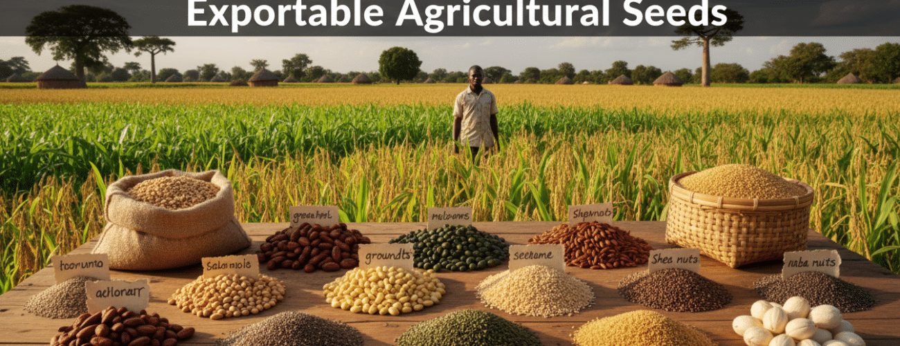 exploring nigeria’s diverse range of exportable agricultural seeds