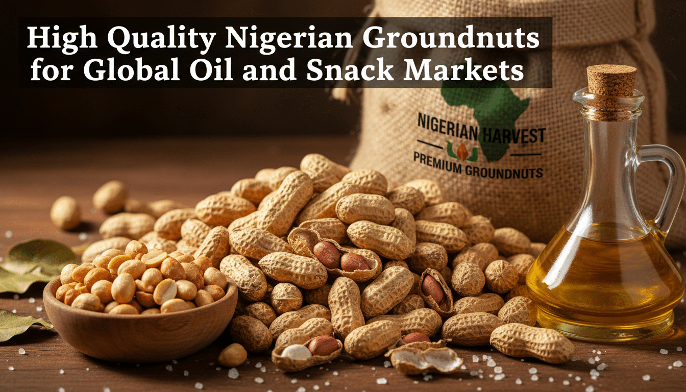 high quality nigerian groundnuts for global oil and snack markets