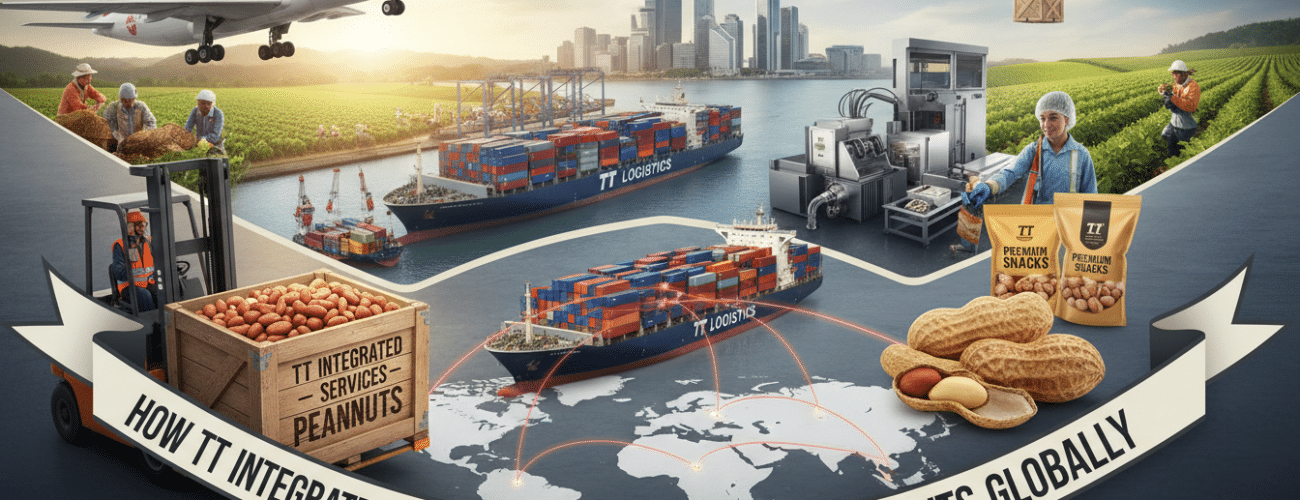how tt integrated services delivers premium peanuts globally