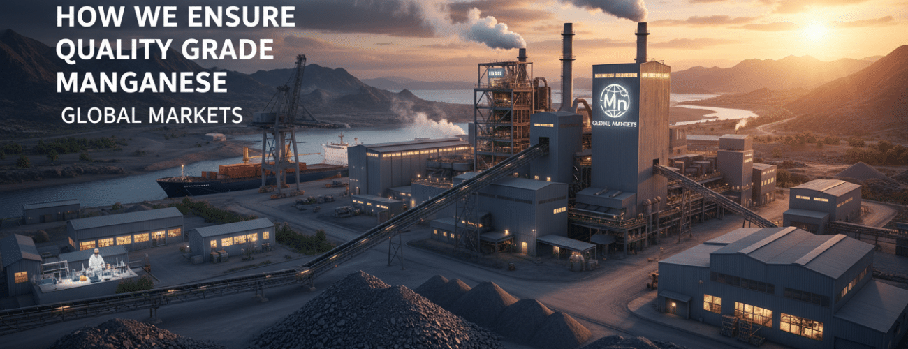 how we ensure quality grade manganese for global markets