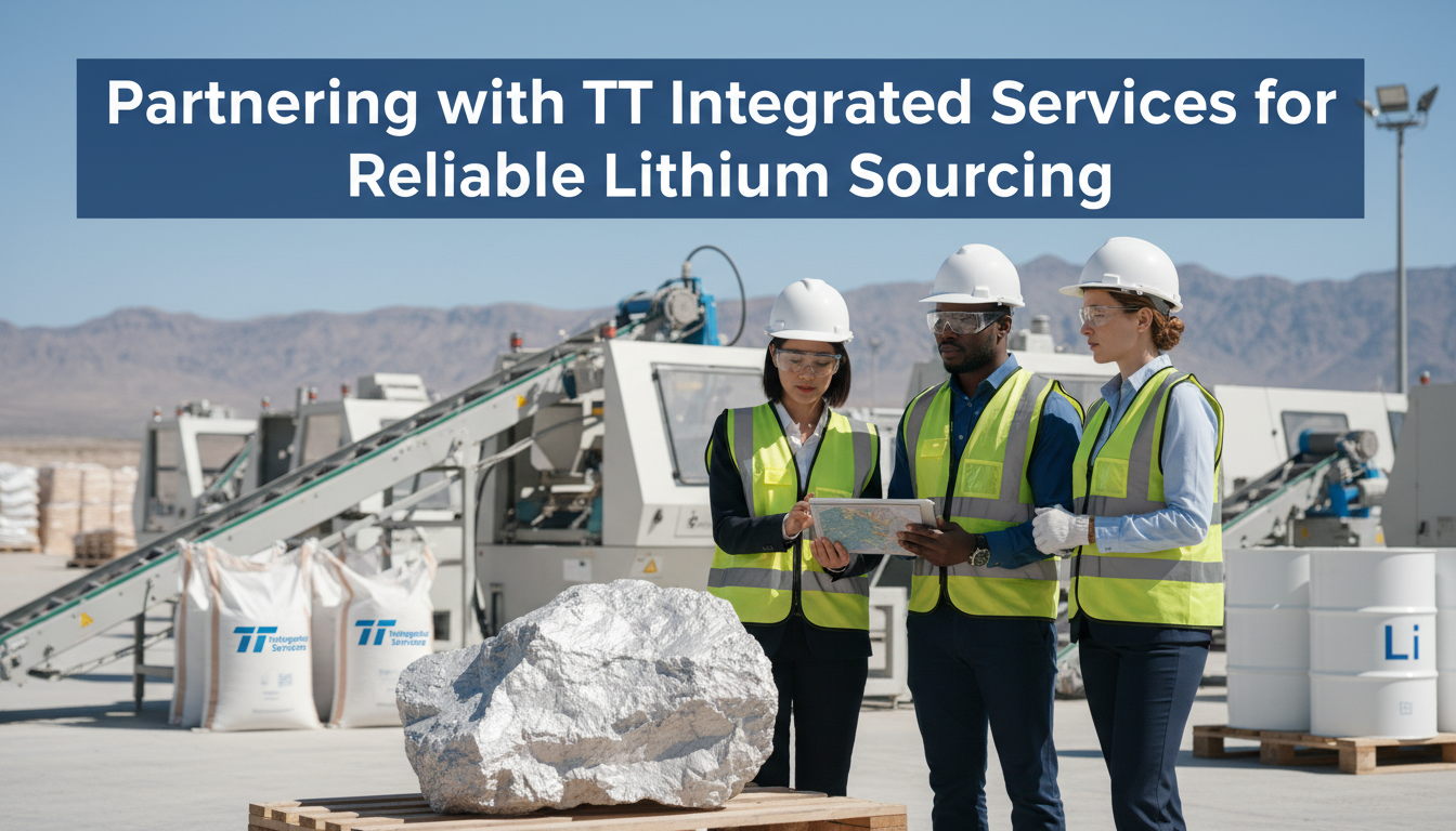 partnering with tt integrated services for reliable lithium sourcing