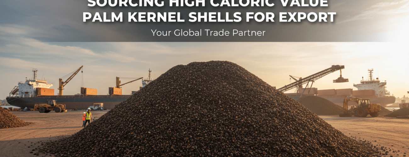 sourcing high caloric value palm kernel shells for export