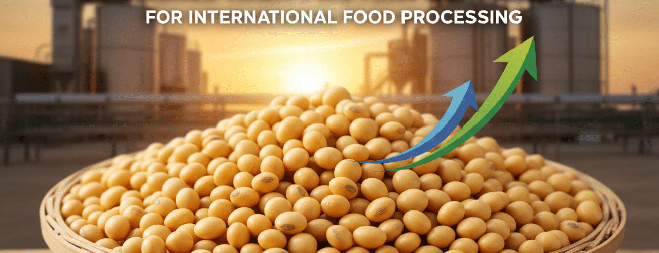 sourcing high protein soybeans for international food processing