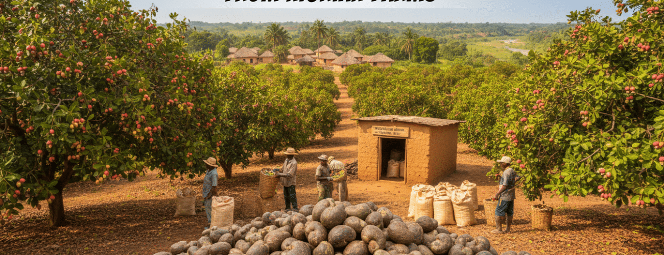 sourcing high yield raw cashew nuts from nigerian farms