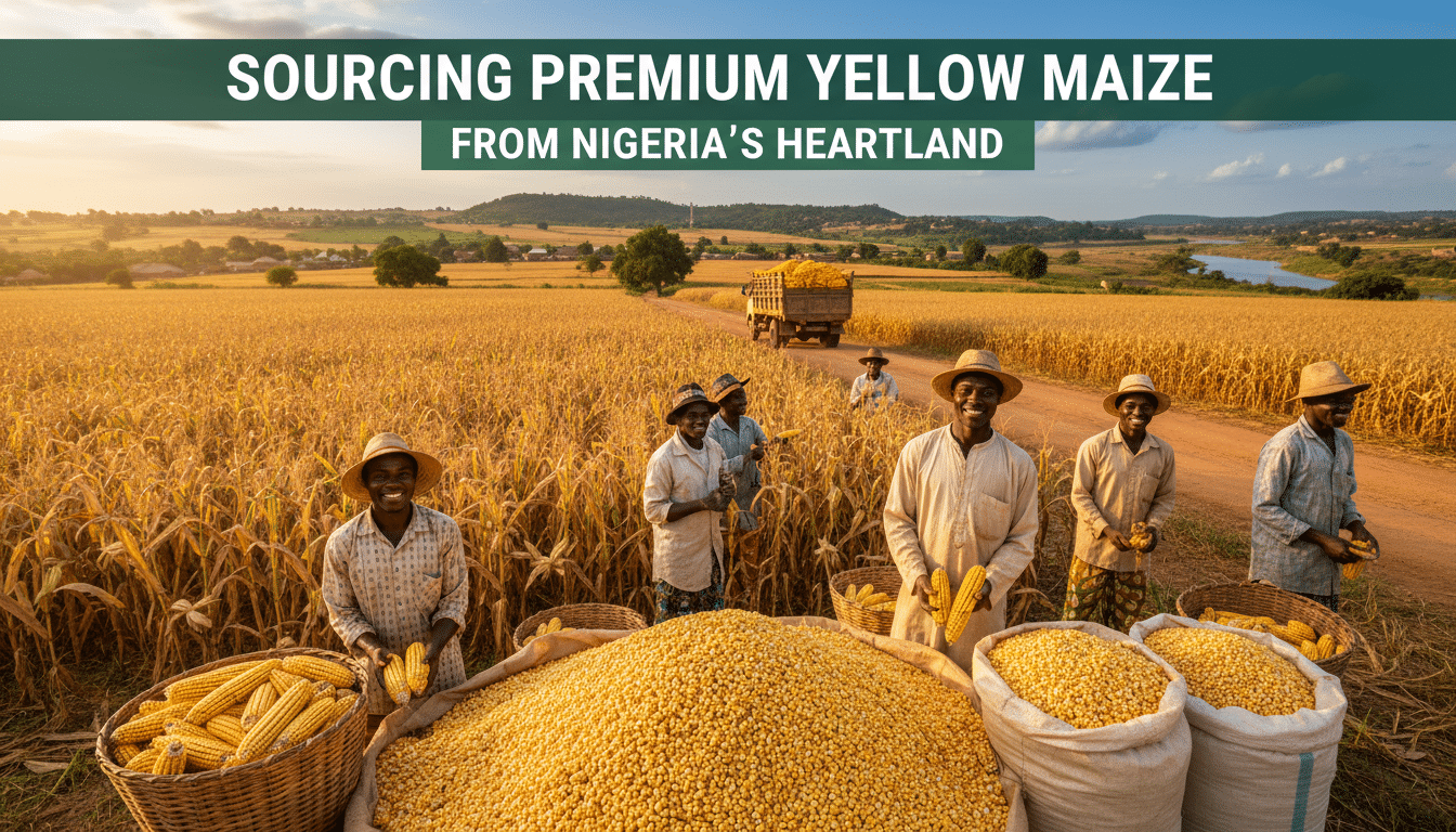 sourcing premium yellow maize from nigeria’s heartland