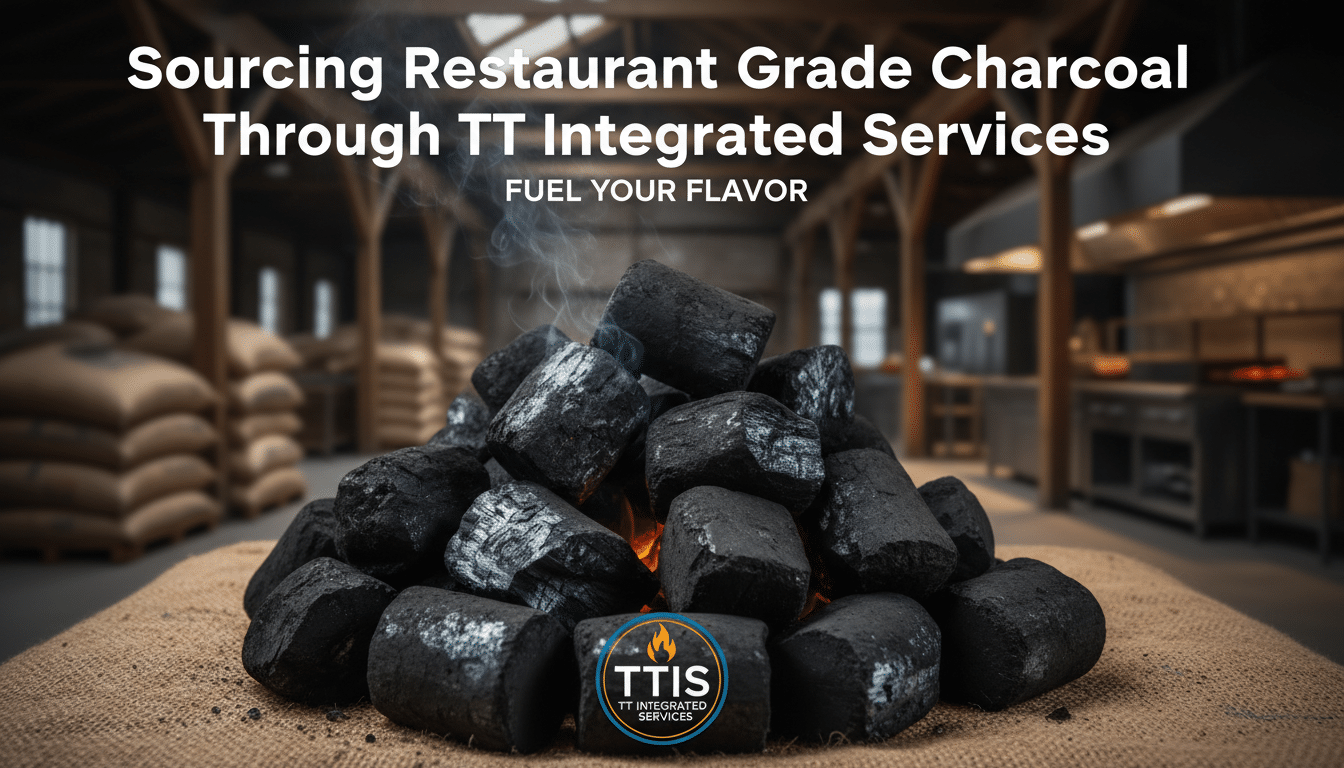 sourcing restaurant grade charcoal through tt integrated services