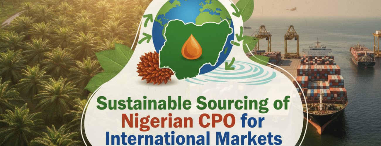 sustainable sourcing of nigerian cpo for international markets