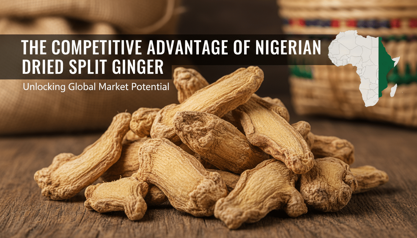 the competitive advantage of nigerian dried split ginger