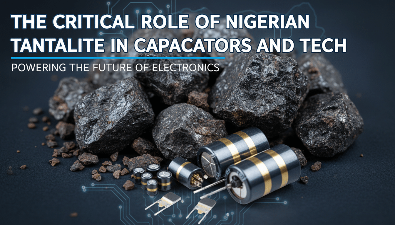 the critical role of nigerian tantalite in capacitors and tech