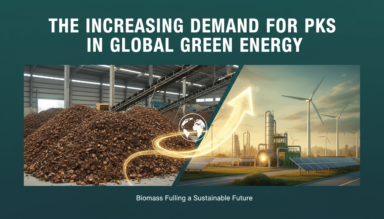 the increasing demand for pks in global green energy
