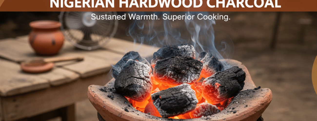 the longevity and heat efficiency of nigerian hardwood charcoal