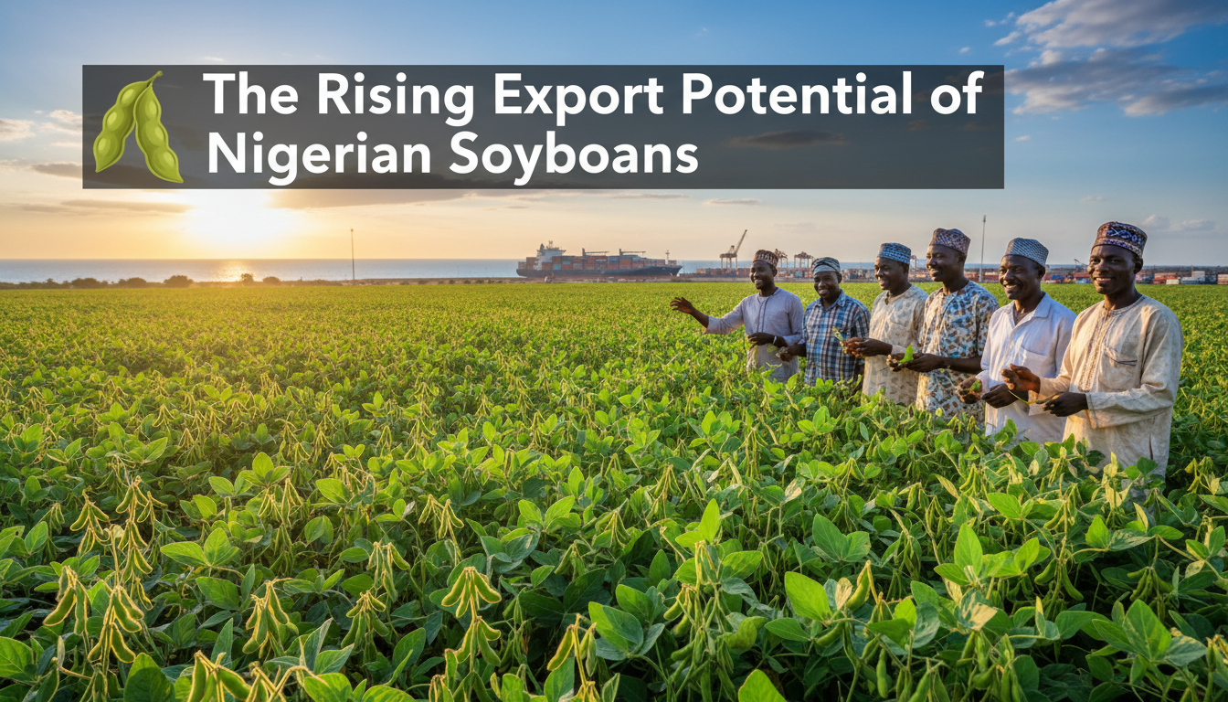 the rising export potential of nigerian soybeans