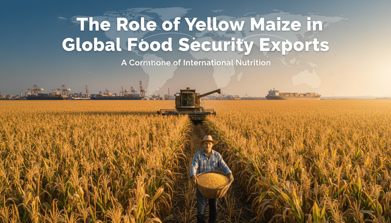 the role of yellow maize in global food security exports