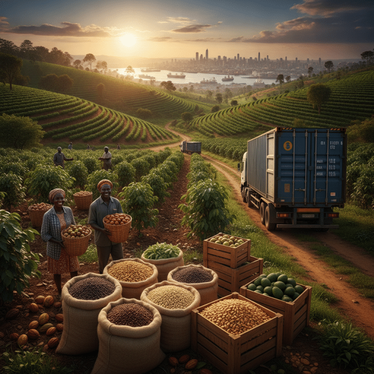 Harvesting Prosperity: How African Agricultural Exports Are Shaping Global Markets