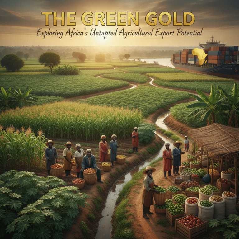 The Green Gold: Exploring Africa's Untapped Agricultural Export Potential